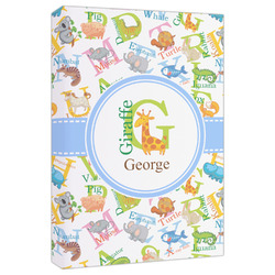 Animal Alphabet Canvas Print - 20x30 (Personalized)