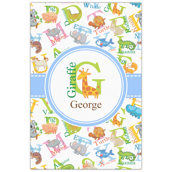 Animal Alphabet 20x30 - Canvas Print - Front View