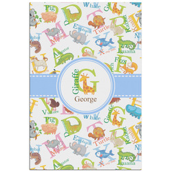 Animal Alphabet Poster - Matte - 24x36 (Personalized)