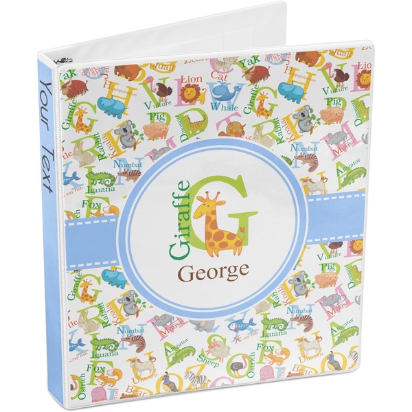 Animal Alphabet 3-Ring Binder 3/4 - Main