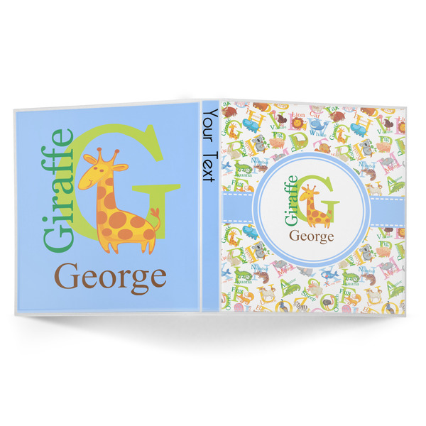 Animal Alphabet 3-Ring Binder Approval- 1in