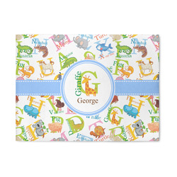 Animal Alphabet Area Rug (Personalized)