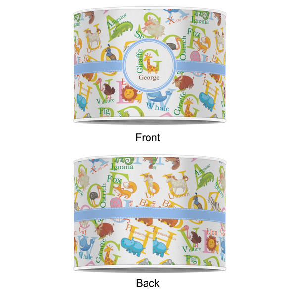 Animal Alphabet 8" Drum Lampshade - APPROVAL (Poly Film)