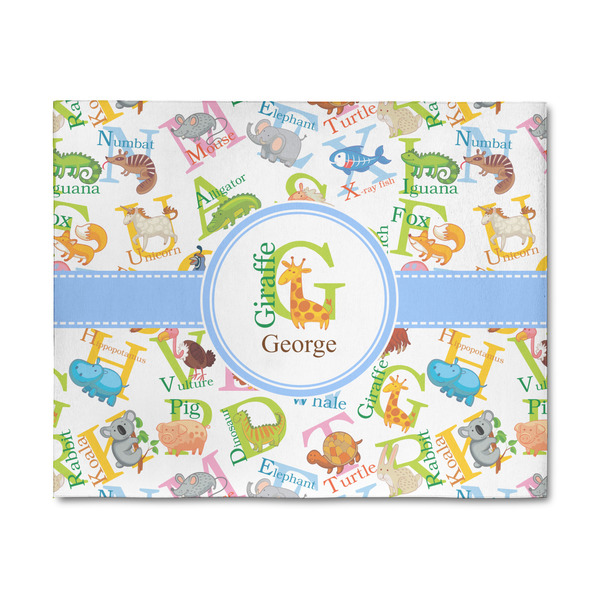 Custom Animal Alphabet 8' x 10' Indoor Area Rug (Personalized)