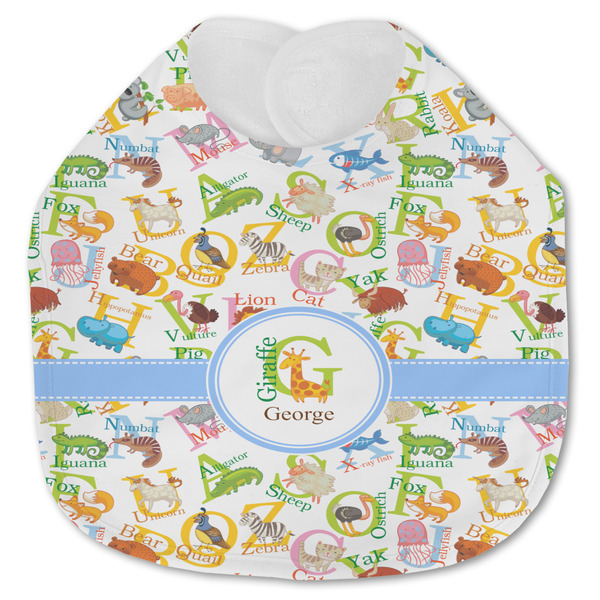 Animal Alphabet Baby Bib - AFT closed