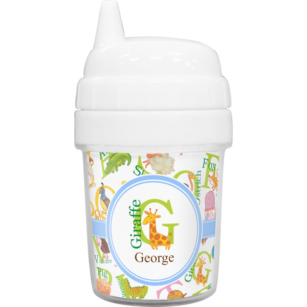 Custom Animal Alphabet Baby Sippy Cup (Personalized)