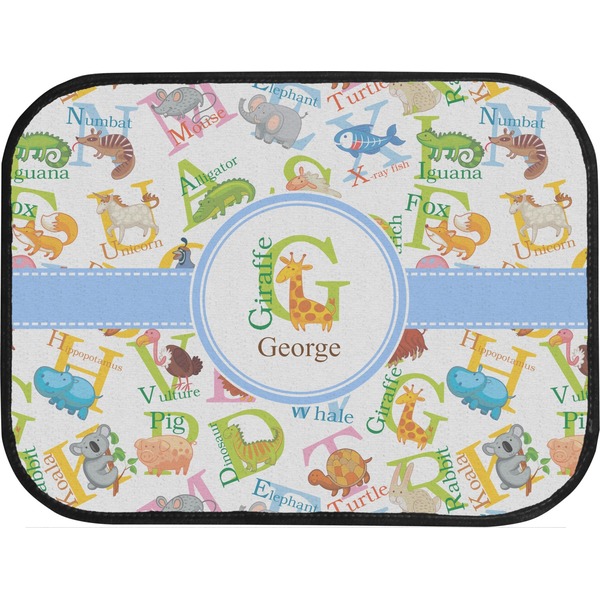 Animal Alphabet Back Seat Car Mat