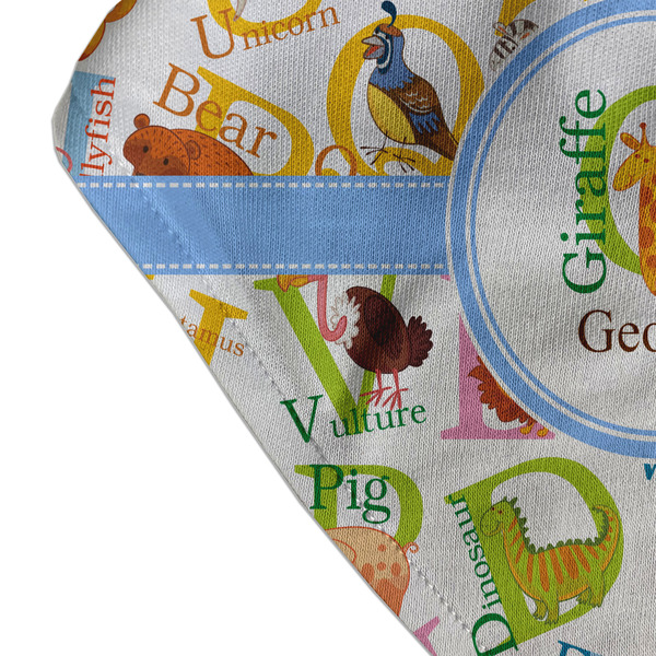 Animal Alphabet Bandana Detail