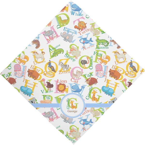 Animal Alphabet Bandana - Full View