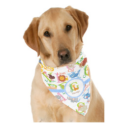 Animal Alphabet Dog Bandana Scarf w/ Name or Text