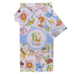 Animal Alphabet Bath Towel Set - 3 Pcs (Personalized)