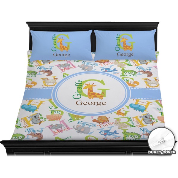 Animal Alphabet Bedding Set (King) - Duvet