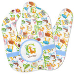Animal Alphabet Baby Bib w/ Name or Text