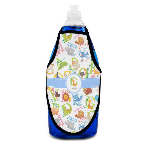 Animal Alphabet Bottle Apron - Soap - FRONT