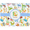 Animal Alphabet Woven Fabric Placemat - Twill w/ Name or Text