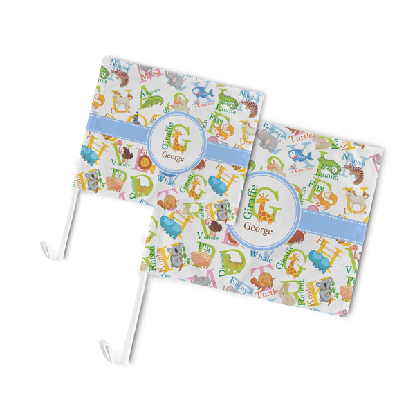 Animal Alphabet Car Flags - PARENT MAIN (both sizes)