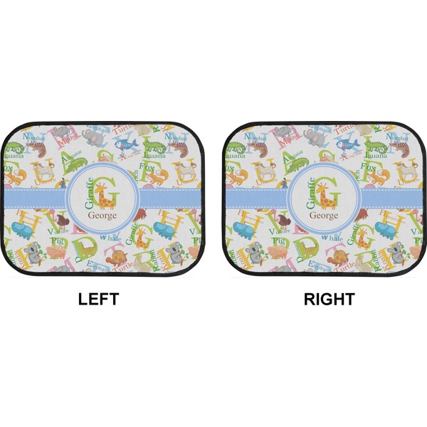 Animal Alphabet Car Floor Mats (Back Seat) (Approval)
