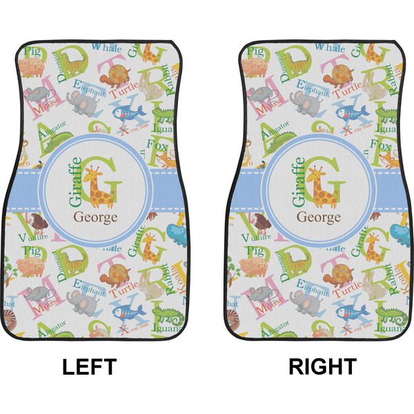 Animal Alphabet Car Mat Front - Approval