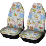 Animal Alphabet Car Seat Covers (Set of Two) (Personalized)