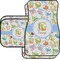 Animal Alphabet Car Floor Mats Set - 2 Front & 2 Back (Personalized)