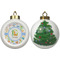 Animal Alphabet Ceramic Christmas Ornament - X-Mas Tree (APPROVAL)