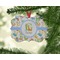 Animal Alphabet Christmas Ornament (On Tree)