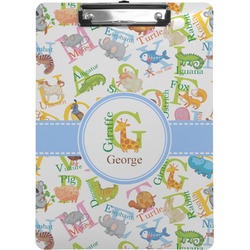 Animal Alphabet Clipboard (Personalized)