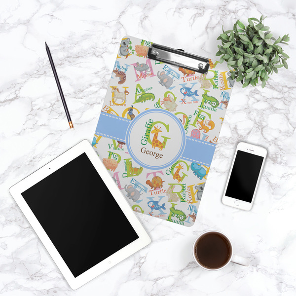 Animal Alphabet Clipboard - Lifestyle Photo