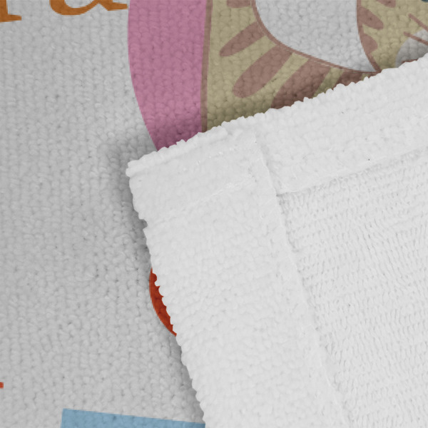 Animal Alphabet Close up of Fabric