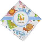 Animal Alphabet Cloth Napkin w/ Name or Text
