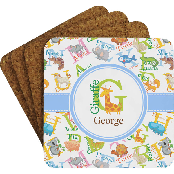 Animal Alphabet Coaster Set (Personalized)