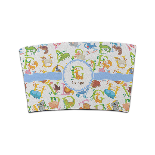 Custom Animal Alphabet Coffee Cup Sleeve (Personalized)