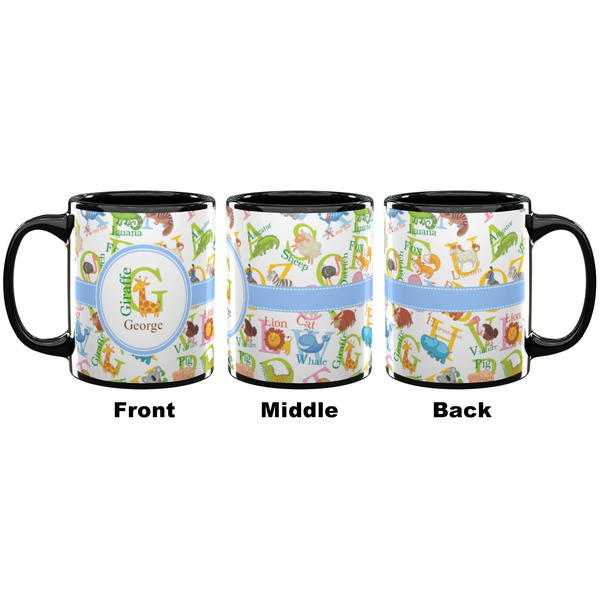 Animal Alphabet Coffee Mug - 11 oz - Black APPROVAL