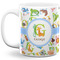 Animal Alphabet 11 Oz Coffee Mug - White (Personalized)