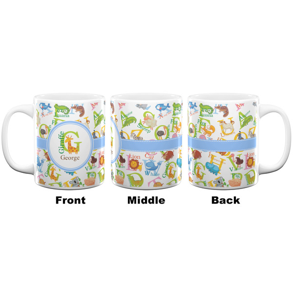 Animal Alphabet Coffee Mug - 11 oz - White APPROVAL
