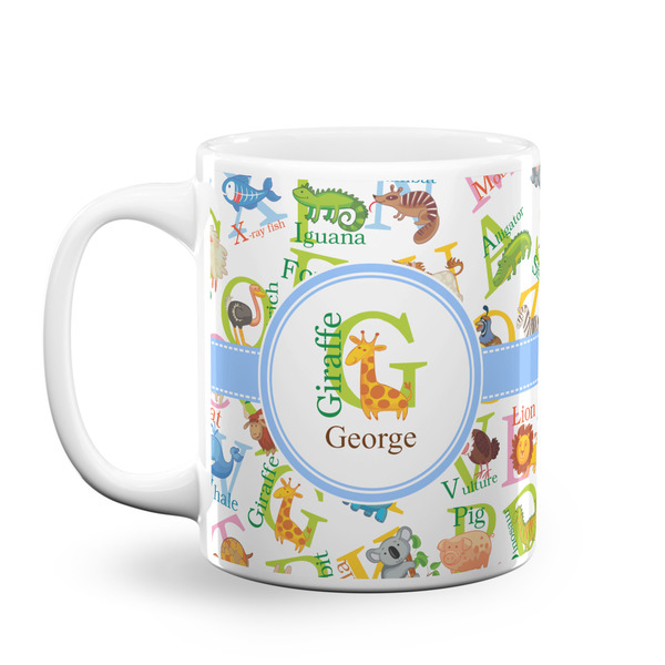 Custom Animal Alphabet Coffee Mug (Personalized)
