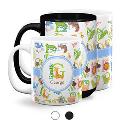 Animal Alphabet Coffee Mugs (Personalized)