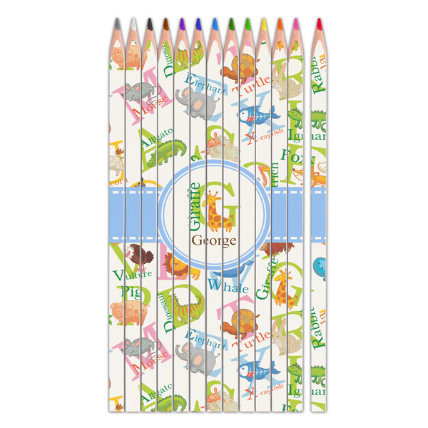 Custom Animal Alphabet Colored Pencils (Personalized)