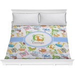 Animal Alphabet Comforter - King (Personalized)