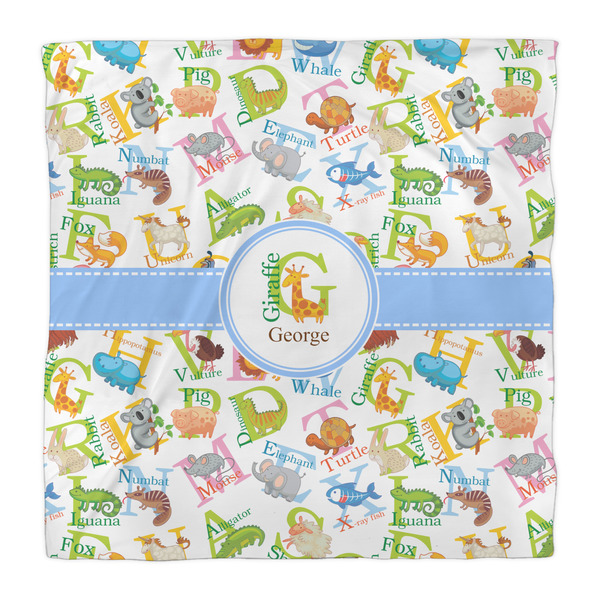 Animal Alphabet Comforter - Queen - Front