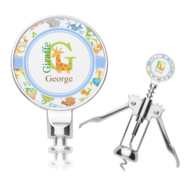 Custom Animal Alphabet Corkscrew (Personalized)