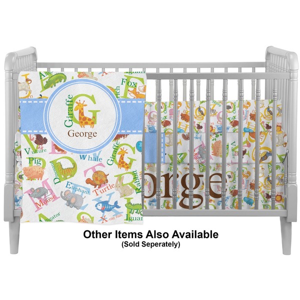 Animal Alphabet Crib - Profile Sold Seperately