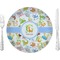 Animal Alphabet 10" Glass Lunch / Dinner Plates - Single or Set (Personalized)