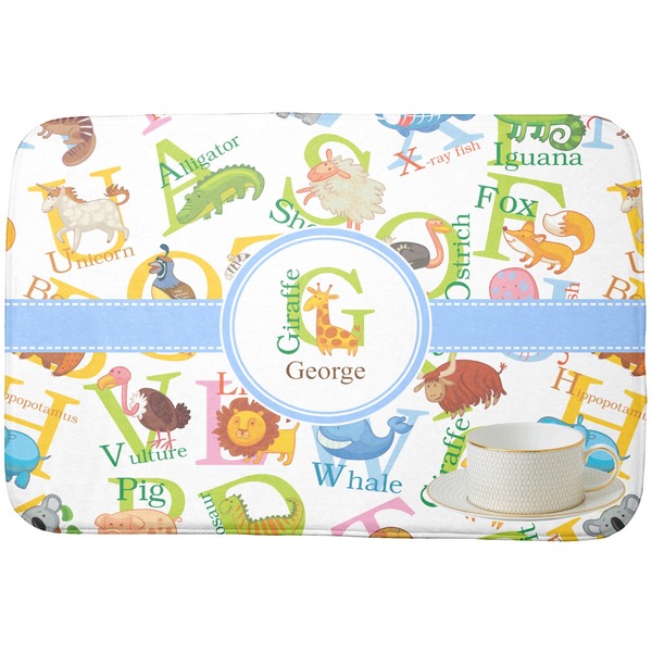 Animal Alphabet Dish Drying Mat
