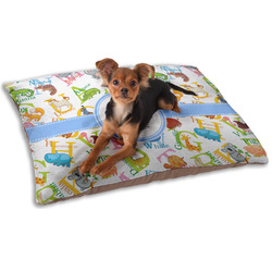 Animal Alphabet Dog Bed - Small w/ Name or Text