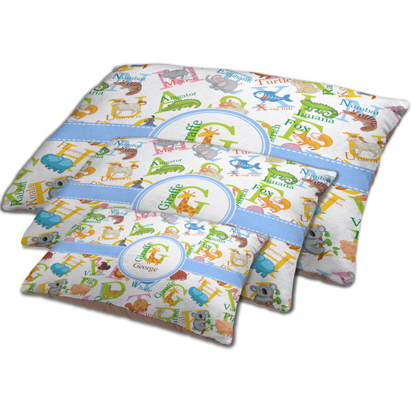 Animal Alphabet Dog Beds - MAIN (sm, med, lrg)