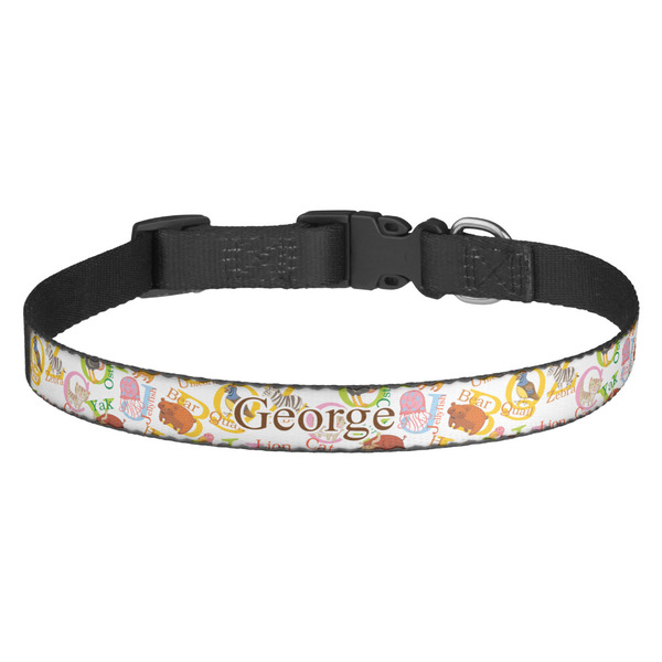 Custom Animal Alphabet Dog Collar (Personalized)