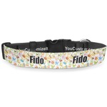 Animal Alphabet Deluxe Dog Collar - Toy (6" to 8.5") (Personalized)