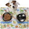 Animal Alphabet Dog Food Mat - Medium w/ Name or Text