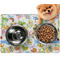 Animal Alphabet Dog Food Mat - Small w/ Name or Text